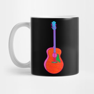 Colorful Guitar Mug